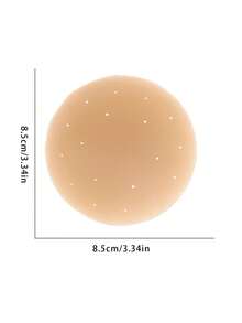 TSLBNRIO 2/4 件固体硅胶乳贴，无粘合剂自粘隐形乳贴，薄型乳贴，适用于连衣裙、泳衣、比基尼、吊带背心、运动和日常穿着，无肩带胸罩，可清洗和重复使用 - 彩色 - 查看 10