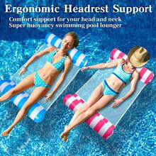 Inflatable Pool Floats Hammock, Water Hammock Lounges,Pool Floaties Toys,Multi-Purpose Swimming Pool Accessories(Saddle, Lounge Chair, Hammock, Drifter) Pool Rafts Lounge Chairs Floating,Adults Vacation Fun And Rest Suitable For Swimming Pool, Beach, Outdoor