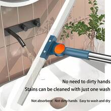 Vassoura de Limpador, Dispositivo de Água de Silicone, Cabelo Anti-Aderente, Vaso Sanitário, Banheiro, Cozinha, Utensílios de Vidro, Artefato Doméstico
