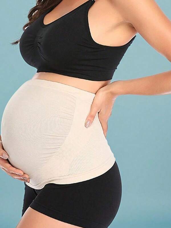 1pc Prenatal Pregnancy Adjustable Belly Band, Breathable Maternity Back Support Belt