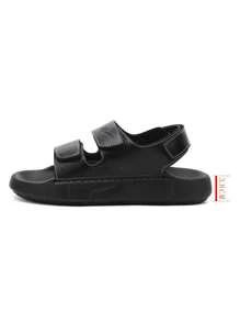 Men's Fashion Casual Sandals, Summer Shoes, Beach Outdoor Slip-On With Adjustable Heel Strap, Thick Sole, Open Toe, Breathable