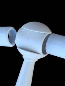 1.50 M 19mm Reinforced Steel Curtain Rod For Living Room, Bedroom, Kitchen - White - View 5