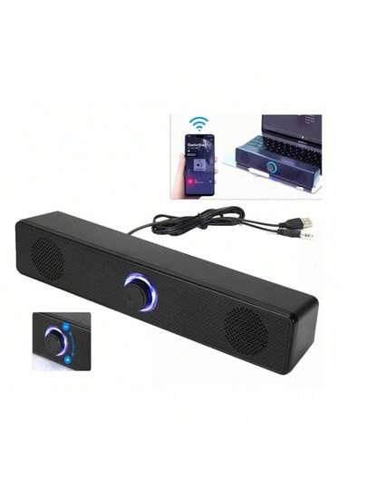 Bocina Bluetooth Con Estéreo Hd Inalámbrica Barra De Sonido