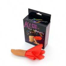 1 件 2025 新款魔术 PVC 围巾消失带 PVC 指套，初学者小魔术，生日礼物，复活节礼物，销售礼物，礼品，玩具，复活节，新款畅销书，新款爆款，新款热销产品，新品发布，玩具新产品，魔术道具，魔术玩具