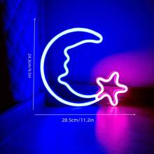 1 pièce Enseigne au néon tête de vache rose 11x10x0,7 po environ 28x25,5x1,8 cm Lumière décorative à LED, alimentée par batterie ou USB (flamme, nuage, éclair, pont arc-en-ciel) Lumière néon pour bureau ou décoration murale, toile de fond pour diffusion en direct d'influenceur, convient pour la chambre, la maison, les fêtes, les anniversaires, les demandes en mariage, la Saint-Valentin, la Fête des mères, la décoration de Noël