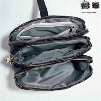 三口袋手提包女士钱包2025新款单肩包女士斜挎包小钱包手机袋