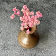 100pcs Delicate Dried Pink Baby's Breath Flowers, Suitable For Vase Filler, Wedding Decor, Home & Office Decoration, Party, Garden, Card Making, DIY Floral Arrangement