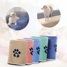 1 confezione di asciugamani ultra-fini in fibra per cani, 50x95cm, super assorbenti e morbidi, asciugamano per toelettatura di animali domestici, adatto per cani grandi, medi o piccoli come prodotti perfetti per doccia e bagno per cani