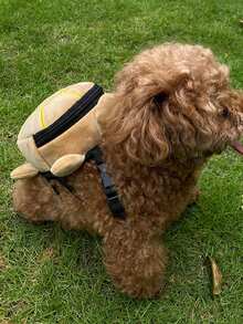 1pc Turtle Shaped Pet Dog Backpack, Cat Dog Carrying Bag For Outdoor, Turtle Snack Chihuahua Medium Small Dog Travel Bag (4 Color Options), Advertising Gift, Promotional Gift, Welfare Gift, Public Relations Gift - Multicolor - View 5