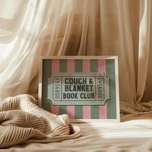 1 peça, Artes de parede, Pôsteres vintage, Decoração de parede para clube do livro vintage, Cantinho de leitura, Decoração para casa, Placa de sala de biblioteca, Amante de livros, Espaço de leitura, Pôster de parede, Fragrância de livro, Presente para canto de leitura, Decoração de sala de estar, Decoração de quarto, Presente de inauguração, Sem moldura - Multicolorido - Ver 6