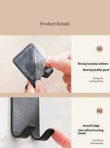 رف لتنظيم أداة الحلاقة لا يحتاج للحفر ، مرتب الحمام لآلة الحلاقة، خطاف آلة الحلاقة اليدوية، خطاف القابس الكهربائي