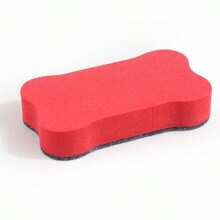 Borrador de pizarra blanca de EVA, borrador de pizarra de colores, borrador de pizarra con forma de hueso, suministros escolares, de vuelta a la escuela