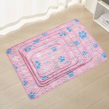 وسادة تبريد للكلاب قابلة للغسل من حرير الثلج، بطانية تبريد ذاتية للكلاب ، وسادة تبريد للكلاب للاستخدام الداخلي والخارجي وأماكن الجلوس بالسيارة