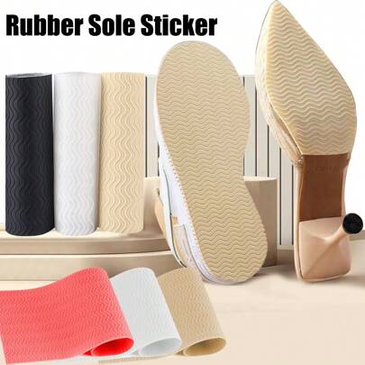 1pc Plus Long Can Be Cut At Will Shape Rubber Sole Protection Heel Women's Shoes Repair Instead Of Non-Slip Sole Sticker Outsole Shoe Protection Patch