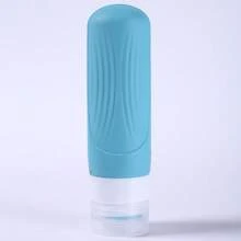1pc Silicone Travel Refillable Bottle, Portable 90ml Containers For Shampoo, Body Wash, Lotion