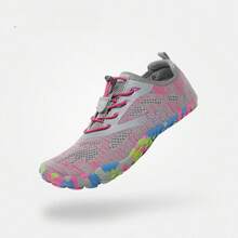 Men's And Women's Saguaro Minimalist Shoes With Zero Drop, Lightweight Breathable 5 Wide Toes Barefoot Shoes - Red - View 3