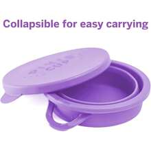 Pixie Menstrual Cup Compact Sterilizer - Good For Public Restrooms, Camping, Or Dorms - Collapsible Cleaner Container For Your Menstrual Disc & Period Cup - Microwavable - Reusable - Case Holder