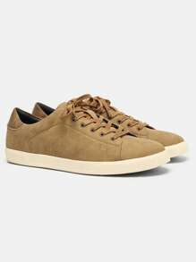 Zapatos de skate clásicos y retro para hombres, con suela de caucho, cómodos tenis planos de uso diario para estudiantes, zapatos deportivos casuales