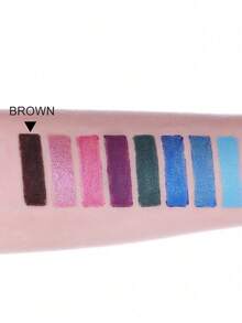 12PCS Colored Eyeliner Gel Pens Automatic Rotating Glue Eyeliner Pen Waterproof, Not Easy To Remove Makeup Lasting, Not Easy To Smudge The Glue Eyeliner Pen - Nhiều màu - Xem 4