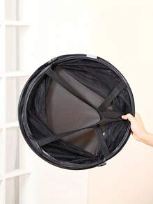 1/24件装大容量弹出式洗衣篮 - 可折叠、便携、网状 - 非常适合存放脏衣服 - 带提手的可折叠网状洗衣篮，适用于卧室、浴室、宿舍、旅行、房车和小公寓。也适合万圣节、圣诞节和感恩节使用。 - 彩色 - 查看 7