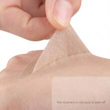 20pcs Non-Woven Fabric Covering Tape Tattoo Cover Up Patch, Tattoo Cover Up Tape, Ultra Thin Patch For Tattoo Scar And Birthmarks, Invisible Skin Tone Concealer Sticker For Covering Up Scars Tattoos - Apricot - View 7