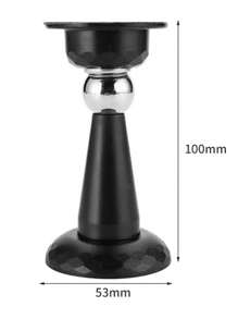 1/2 peças, batente de porta, bloqueador de porta, batente de porta sem perfuração, batente de porta autoadesivo, protetor de parede, fácil de instalar sem perfuração