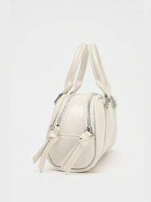 Bowling Ball Boston Bag Mini Handbag Tote Shoulder Crossbody Bag