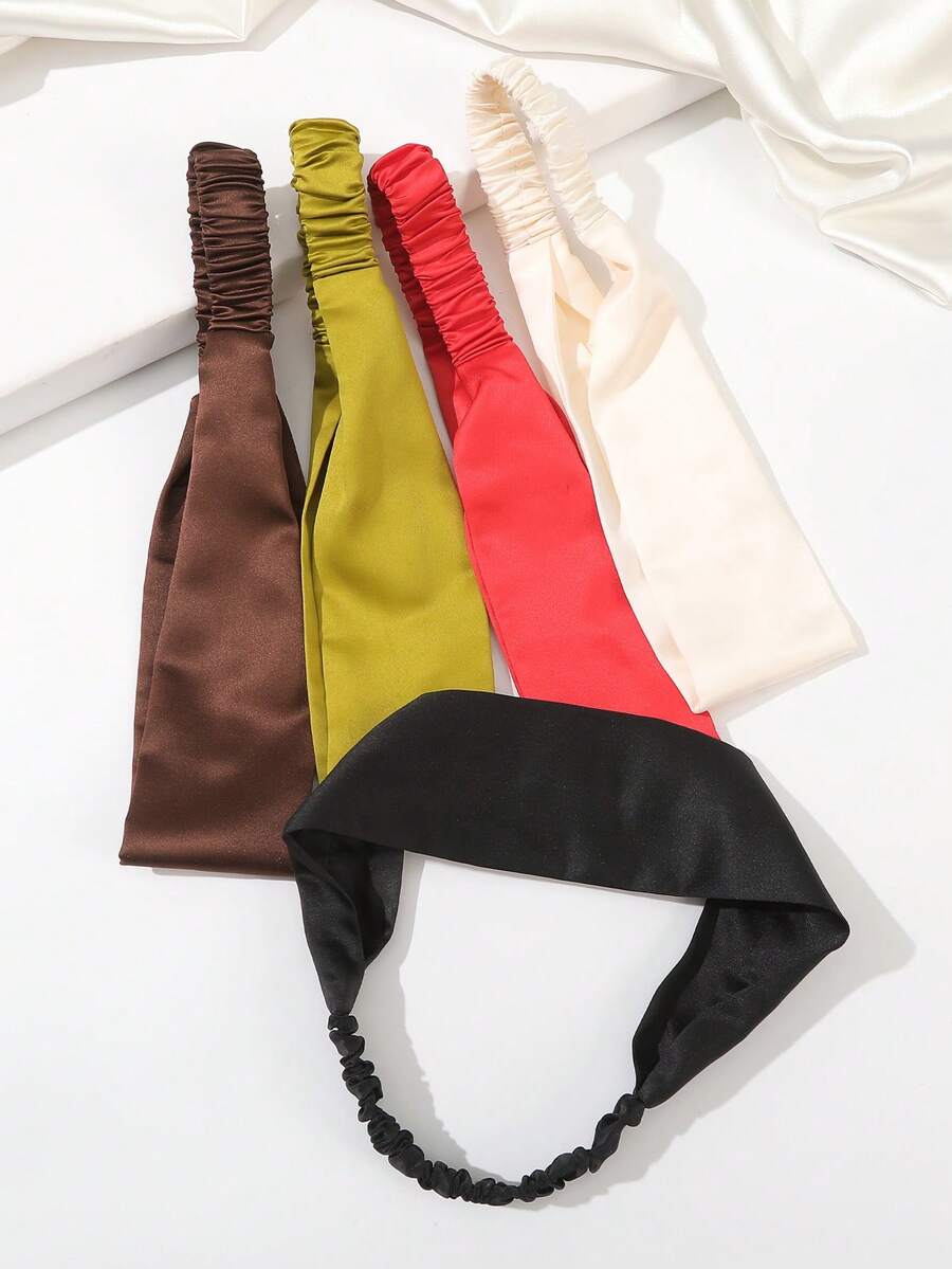 1件手工钩编发带，镂空编织发饰，波西米亚风甜美日常及假日造型夏季沙滩发带 - 彩色 - 查看 1