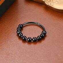 1pc Ten Beads Spinning Stress Relieving Anxiety Rings For Couples