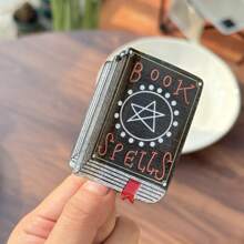 Pasadores de pelo con tema de Halloween - Mano de monstruo / Araña roja / Fantasma / Calavera / Telaraña / Forma de bruja Pinzas de moda, Pasadores de pelo únicos para moño y recogido, Accesorios de pelo lindos