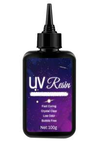 Clear UV Resin Kit - 100g/200g/300g Sizes, High-Gloss Epoxy For Jewelry Making, Casting & Coating, DIY Crafts & Art Supplies, Resin, Crafts