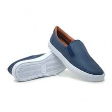 Men's Iate Polo Sneakers Men's Iate Polo Boxster Slip-On Sneakers, Easy To Put On - 海洋 - 查看 2