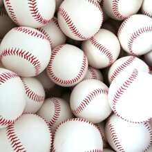 Hand-Stitched Baseball, Soft Baseball, PVC Soft Baseball, Baseball & Softball, Training Baseball, For Adults & Teenagers, Professional Baseball Games