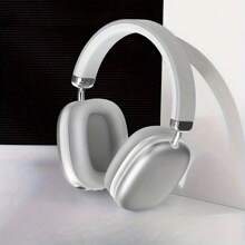Bluetooth Headphone, Adjustable Wireless Headset For Phone / Computer, Sliver