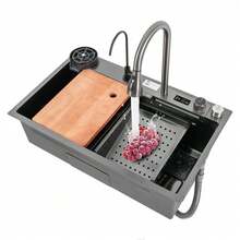 YUNRUX Kitchen Sinks - Black - View 5