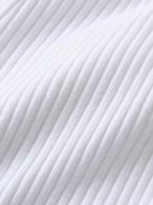 paquete de 3 pantalones para niñas, leggings de unicolor acanalado con volantes para bebés, pantalones acampanados para niñas pequeñas, tres piezas de pantalones acampanados con volantes para niños