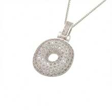 1pc Fashionable Gold A-Z 26 Bubble Letter Pendant Necklace, Suitable For Men & Women Daily Wear