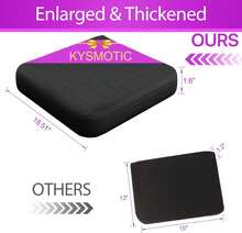 Gel Seat Cushion For Long Sitting (Super Large & Thick), Soft & Breathable, Gel Cushion For Wheelchair, Gel Chair Cushion For Hip Pain, Gel Seat Cushion For Office Chair - Nhiều màu - Xem 6