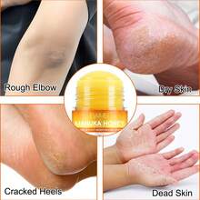 1pc Manuka Honey/60% Urea Hand & Foot Moisturizing Care Stick, Deep Hydration, Prevent Cracking, Soft Skin, Suitable For Men & Women, 40g - Yellow - View 7