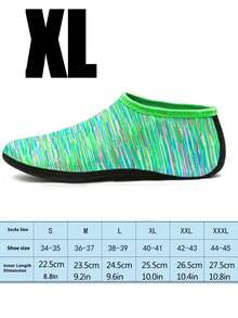 1 双游泳冲浪袜，海边沙滩鞋男女夏季潜水鞋速干防滑赤脚保护鞋，软底