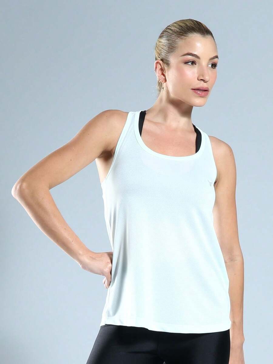 FITNATION Regata fitness ideal para todos os esportes - Verde Menta - Visão 1