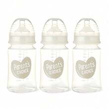 Parent's Choice Wide Neck Bottles, 3 Pack, 9 Fl Oz - 1 - View 1