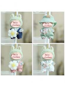 1pc Clothes Only (No Doll), Suitable For 17cm 1st/2nd/3rd Generation Doll Clothes, Pants, Accessories