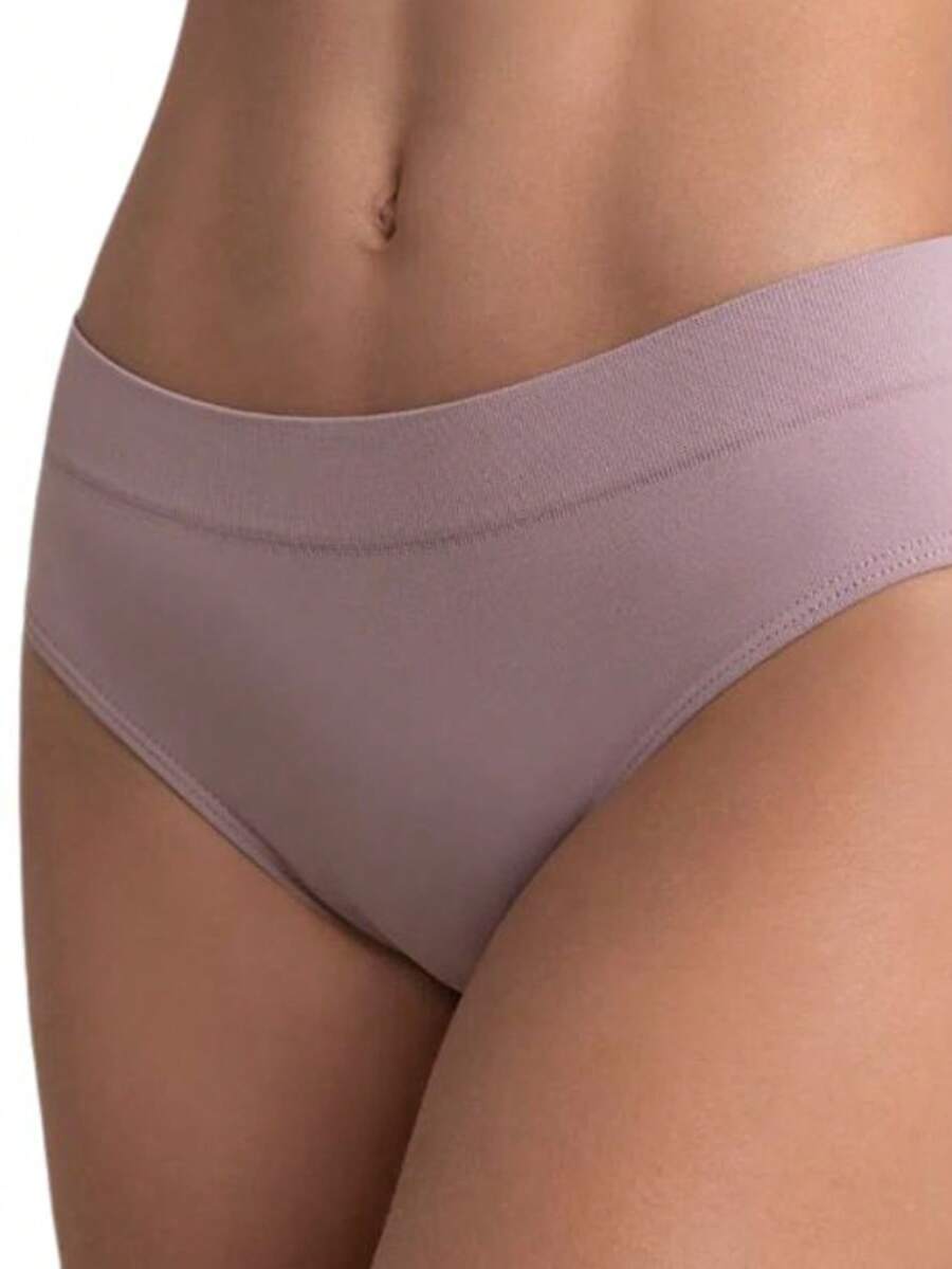 Lupo Wolf Seamless Basic Panties - Ref. 40300 - Dusty Pink - View 1
