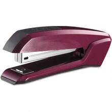 Bostitch Office Ascend Grapadora 3 en 1, capacidad de 20 hojas, almacenamiento integrado de removedor y grapas, 420 grapas incluidas, ligera, morado metálico - Magenta - Ver 6