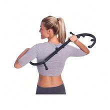 Body Back Buddy Classic USA Made Handheld Massage Cane - Full Body Trigger Point Tool For Deep Tissue Pain Relief - Dual Hooks For Back, Shoulder, Neck - (2.0 Black) - Black - View 2