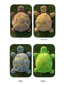 1pc Turtle Shaped Pet Dog Backpack, Cat Dog Carrying Bag For Outdoor, Turtle Snack Chihuahua Medium Small Dog Travel Bag (4 Color Options), Advertising Gift, Promotional Gift, Welfare Gift, Public Relations Gift - Multicolor - View 11