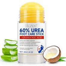 1pc 60% Urea Foot Care Stick/Manuka Honey Hand & Foot Moisturizing Stick, Daily Skincare, Deep Hydration, Smooth Skin, Unisex, 40g - Yellow - View 3