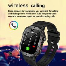 ERUN 2025 New Bluetooth Answer Call Smart Watch Men Touch Call Fitness Tracker Smartwatch Women For Android Ios Father's Day Gift