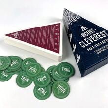 Sistema de cognición geométrica contemplativa unisex | Set de verificación de verdad triangular con fichas verde y carmesí para simposios del Día Mundial de la Filosofía